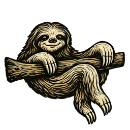 Sloth mascot